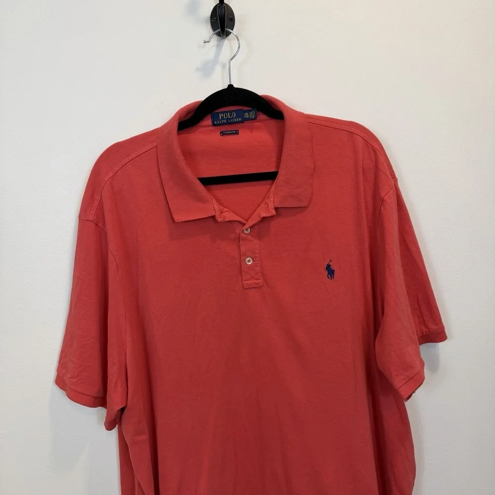 POLO Ralph Lauren‎ XXL Classic Fit Short Sleeve Polo Shirt Cotton